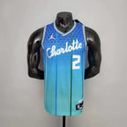 Camisa Regata Charlotte Hornets Azul Clara - Masculina