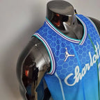 Camisa Regata Charlotte Hornets Azul Clara - Masculina