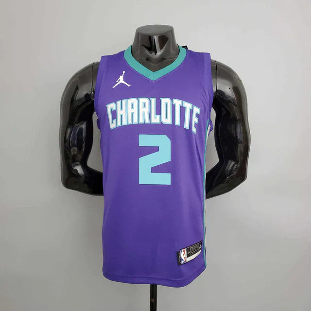 Camisa Regata Charlotte Hornets Roxa - Masculina