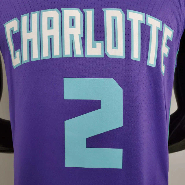 Camisa Regata Charlotte Hornets Roxa - Masculina