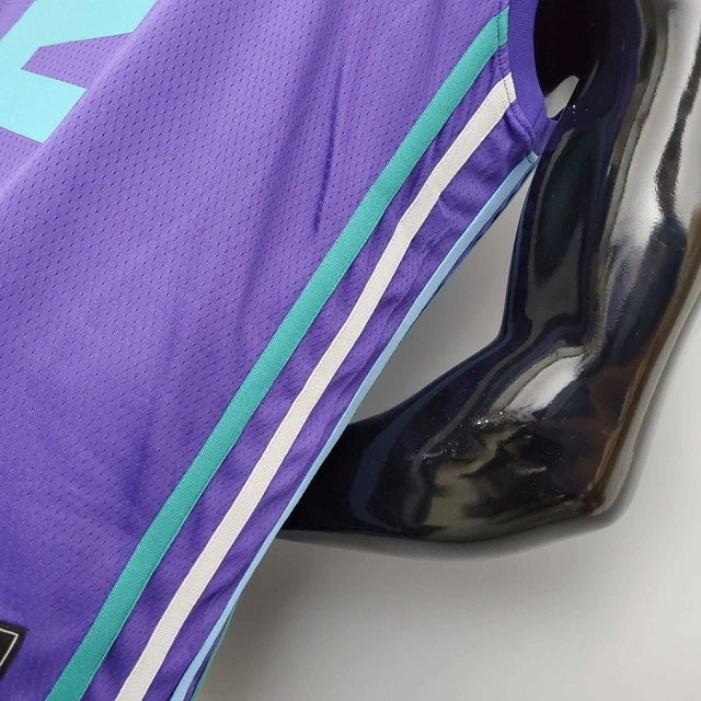 Camisa Regata Charlotte Hornets Roxa - Masculina