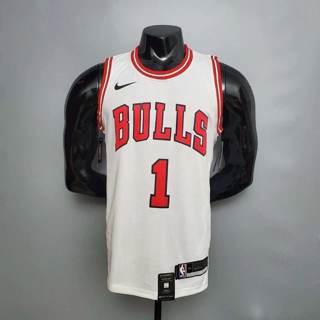 Camisa Regata Chicago Bulls Branca - Masculina