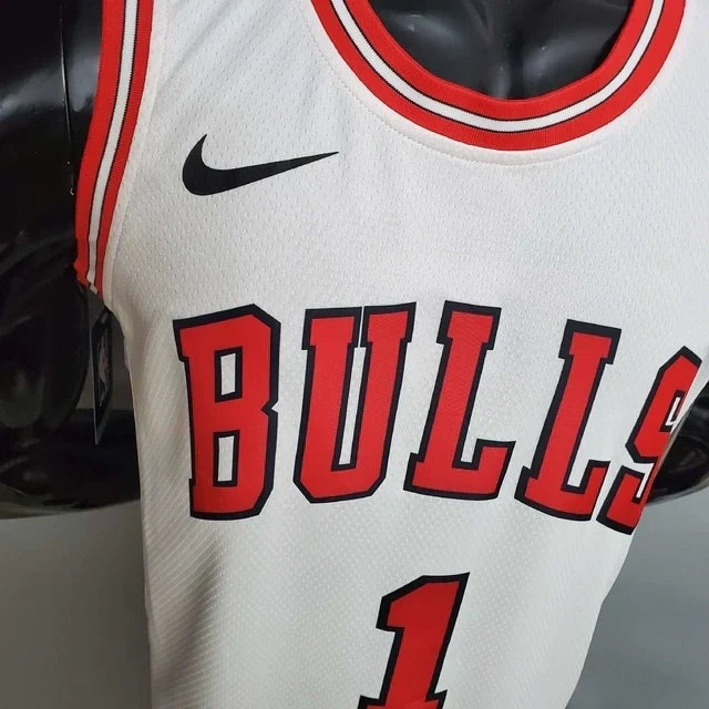 Camisa Regata Chicago Bulls Branca - Masculina