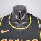 Camisa Regata Chicago Bulls Preta e Amarela - Masculina
