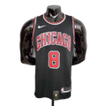 Camisa Regata Chicago Bulls Preta e Vermelha - Masculina