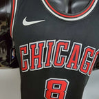 Camisa Regata Chicago Bulls Preta e Vermelha - Masculina