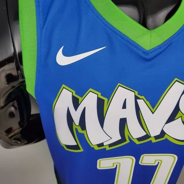 Camisa Regata Dallas Mavericks Azul e Verde - Masculina