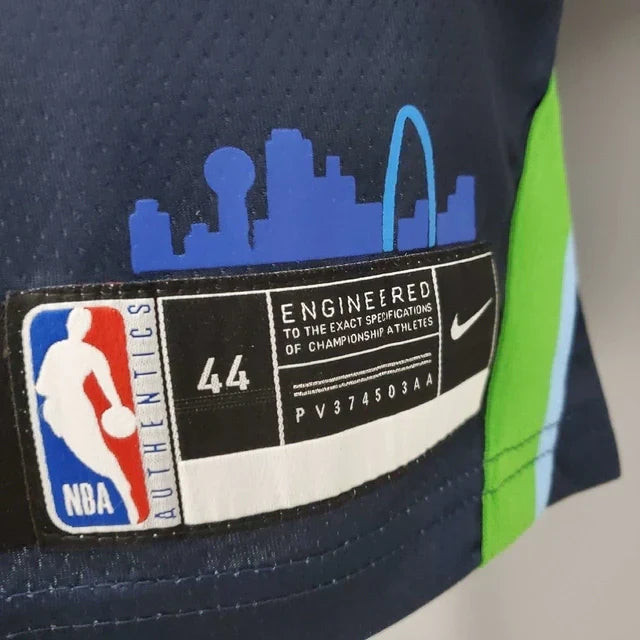 Camisa Regata Dallas Mavericks Azul e Verde - Masculina