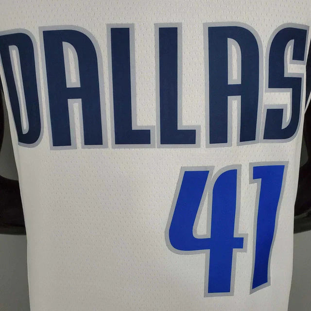 Camisa Regata Dallas Mavericks Branca - Masculina