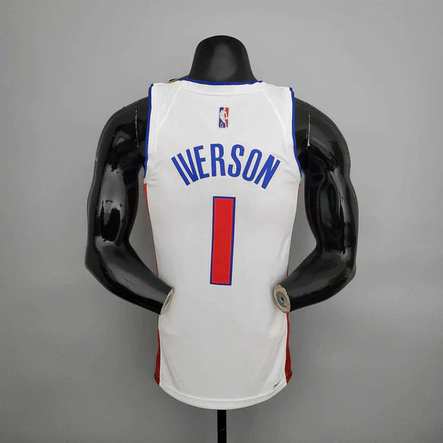 Camisa Regata Detroit Pistons Branca - Masculina