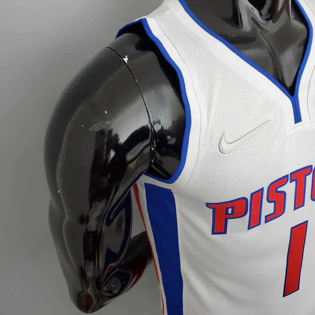 Camisa Regata Detroit Pistons Branca - Masculina