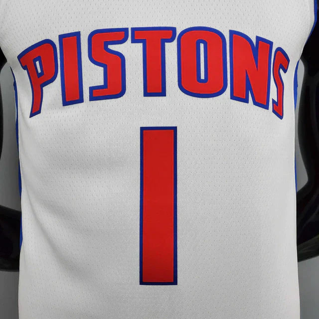 Camisa Regata Detroit Pistons Branca - Masculina