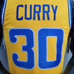 Camisa Regata Golden State Warriors Amarela e Azul - Masculina