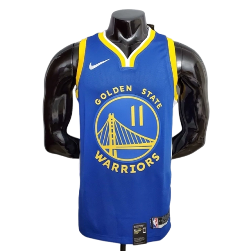 Camisa Regata Golden State Warriors Azul e Amarela - Masculina