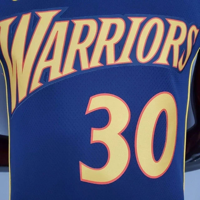 Camisa Regata Golden State Warriors Azul e Laranja - Masculina
