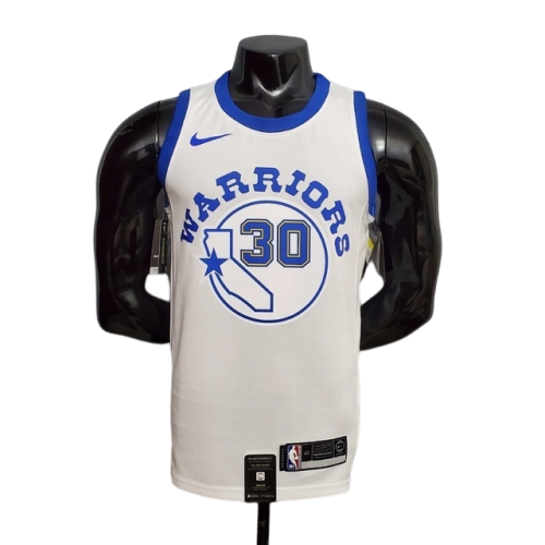 Camisa Regata Golden State Warriors Branca e Azul - Masculina