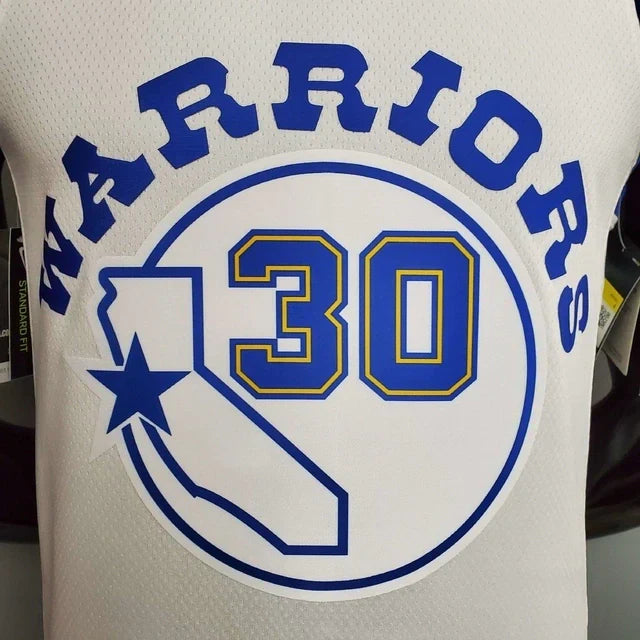 Camisa Regata Golden State Warriors Branca e Azul - Masculina