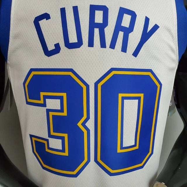 Camisa Regata Golden State Warriors Branca e Azul - Masculina