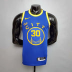 Camisa Regata Golden State Warriors City Edition Azul - Masculina