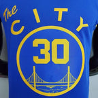 Camisa Regata Golden State Warriors City Edition Azul - Masculina