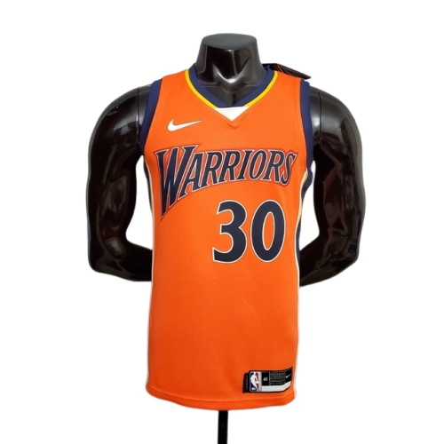 Camiseta Regata Golden State Warriors Laranja - Masculina