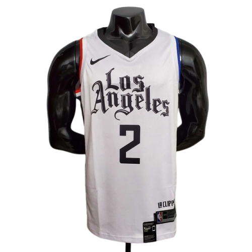 Camisa Regata Los Angeles Clippers Branca e Preta - Masculina