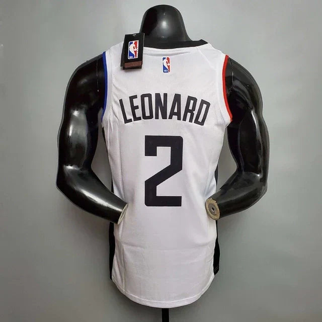 Camisa Regata Los Angeles Clippers Branca e Preta - Masculina