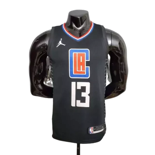 Camisa Regata Los Angeles Clippers Preta City Edition - Masculina