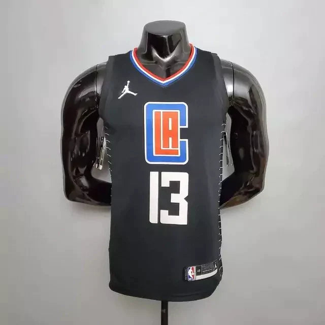 Camisa Regata Los Angeles Clippers Preta City Edition - Masculina