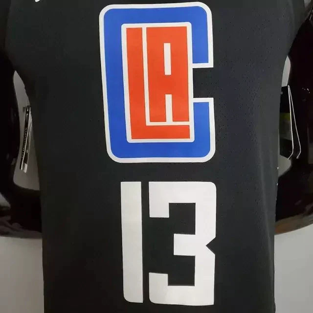 Camisa Regata Los Angeles Clippers Preta City Edition - Masculina