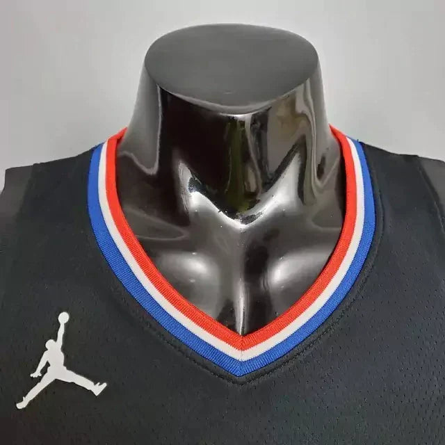 Camisa Regata Los Angeles Clippers Preta City Edition - Masculina