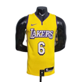 Camisa Regata Los Angeles Lakers Amarela - Masculina Gola V