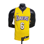 Camisa Regata Los Angeles Lakers Amarela - Masculina Gola V