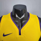 Camisa Regata Los Angeles Lakers Amarela - Masculina Gola V