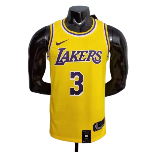 Camisa Regata Los Angeles Lakers Amarela - Masculina