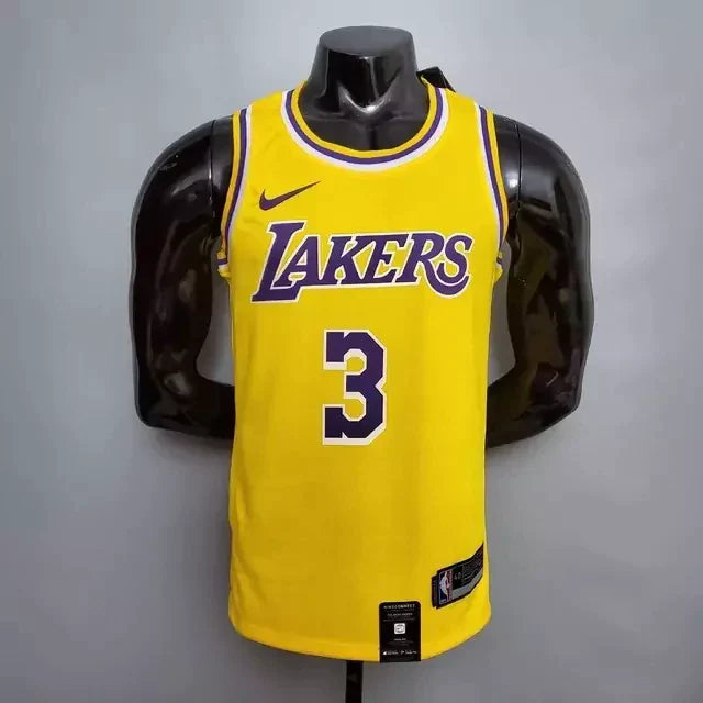 Camisa Regata Los Angeles Lakers Amarela - Masculina