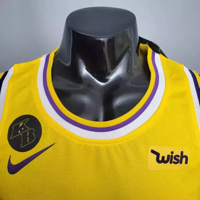 Camisa Regata Los Angeles Lakers Amarela - Masculina