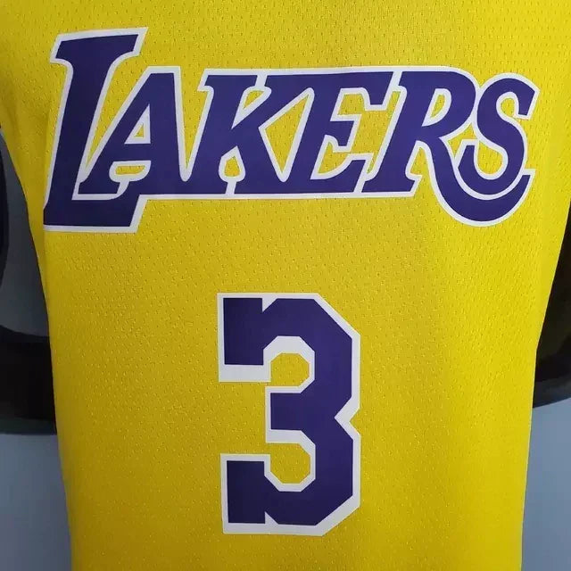 Camisa Regata Los Angeles Lakers Amarela - Masculina