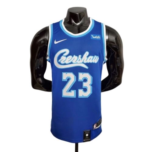 Camisa Regata Los Angeles Lakers Azul e Branca - Masculina