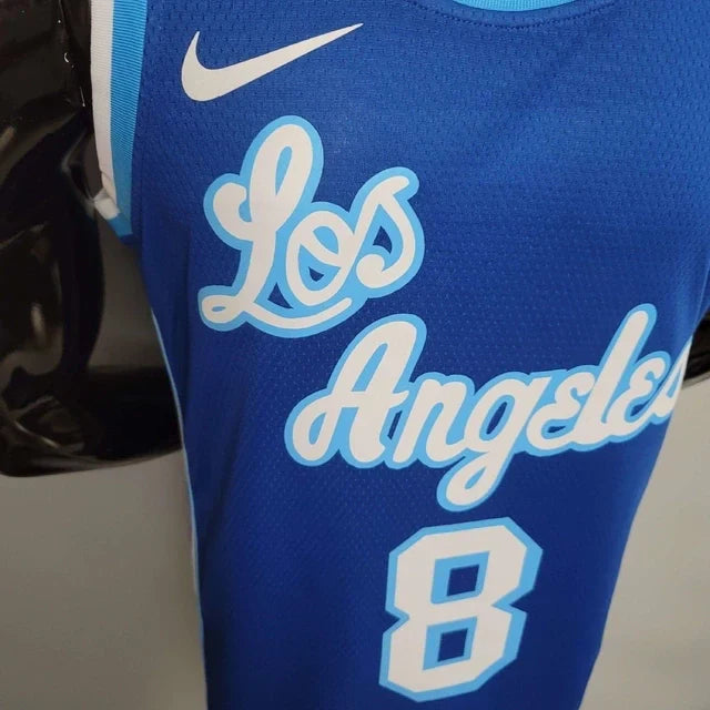 Camisa Regata Los Angeles Lakers Azul e Branca - Masculina