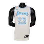 Camisa Regata Los Angeles Lakers Branca Crew Neck - Masculina