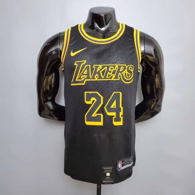 Camisa Regata Los Angeles Lakers Preta Black Mamba - Masculina