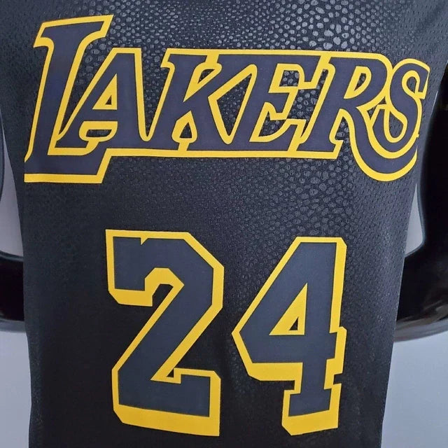 Camisa Regata Los Angeles Lakers Preta Black Mamba - Masculina