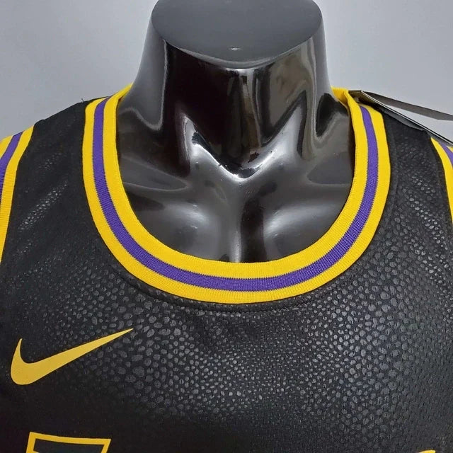 Camisa Regata Los Angeles Lakers Preta Black Mamba - Masculina