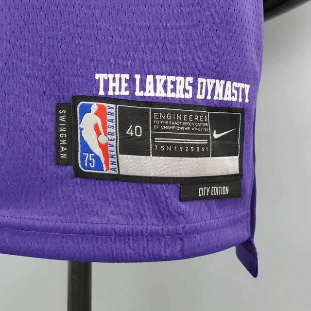 Camisa Regata Los Angeles Lakers Roxa - Masculina