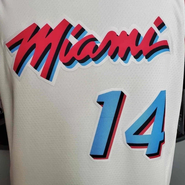 Camisa Regata NBA Miami Heat Branca - Masculina
