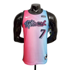 Camisa Regata NBA Miami Heat Rosa e Azul - Masculina