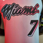Camisa Regata NBA Miami Heat Rosa e Azul - Masculina