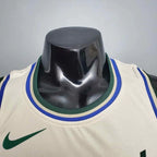 Camisa Regata NBA Milwaukee Bucks Bege - Masculina