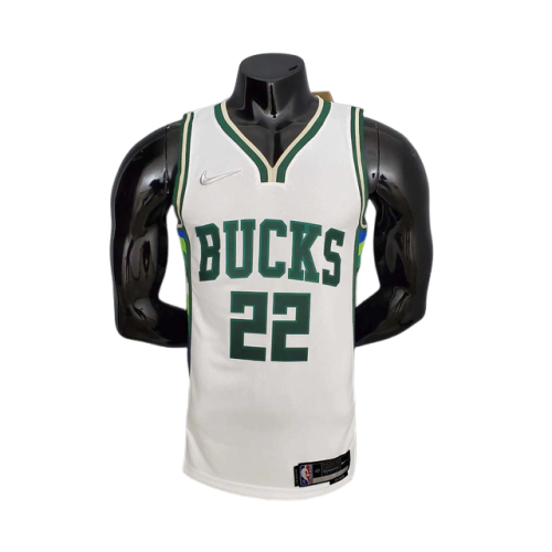 Camisa Regata NBA Milwaukee Bucks Branca - Masculina